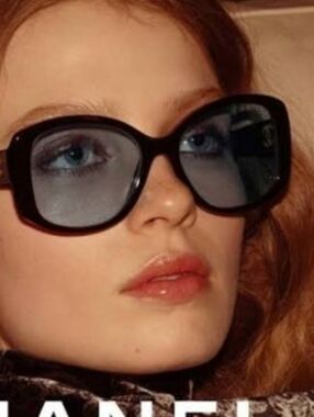 CHANEL Oversized Women's Sunglasses AUTHENTIC . 5246